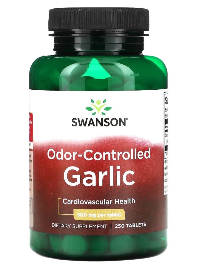 OdorControlled Garlic 500 mg  250 Tablets