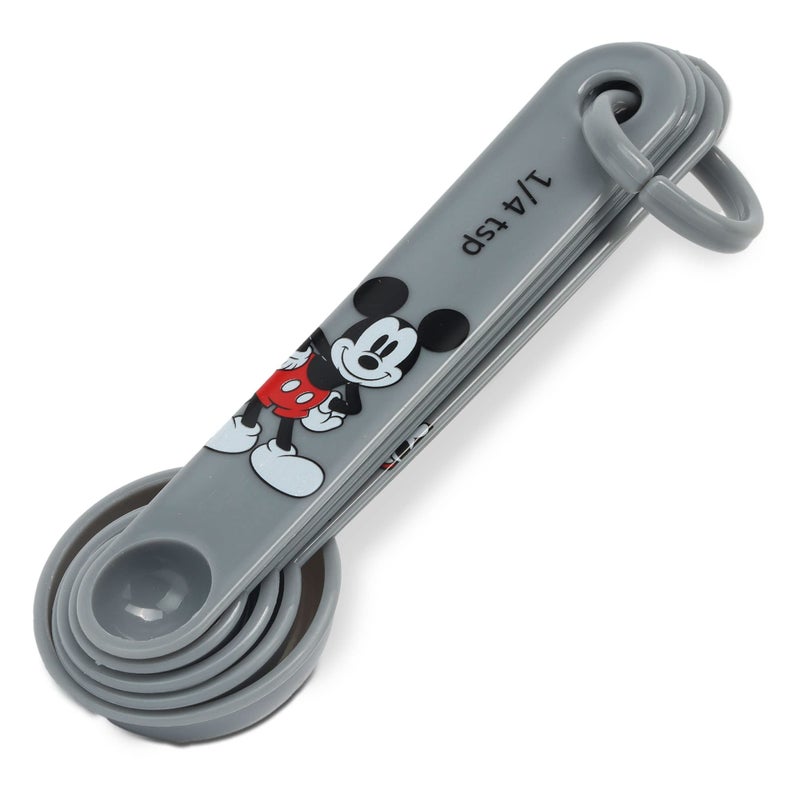 Open Road Brands Disney Mickey and Minnie Mouse Measuring Spoons - Adorable Mickey Mouse Measuring Spoons for Kitchen - Image 2