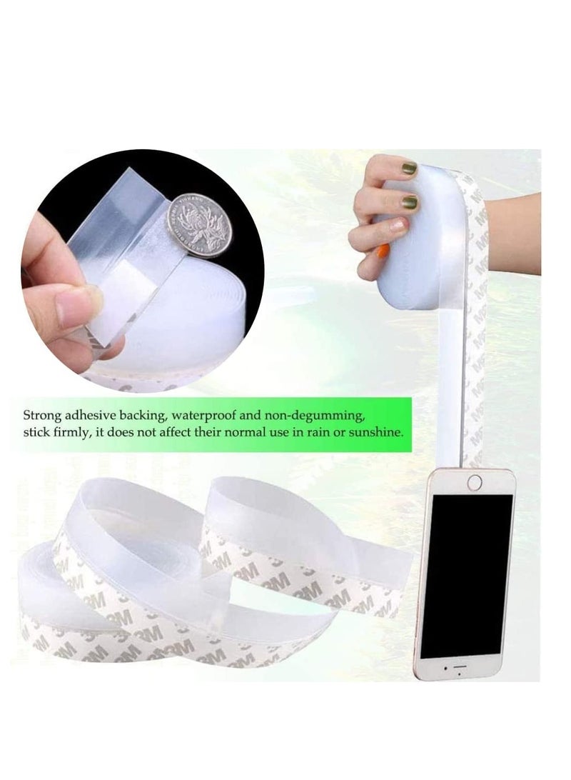 Silicone Seal Strip and Weather Stripping with Self Adhesive for Bottom of Doors Door Draft Stopper 3M Weather Stripping Door Bottom Gap Replacement Strip Roll Soundproof 35MM. - Image 4