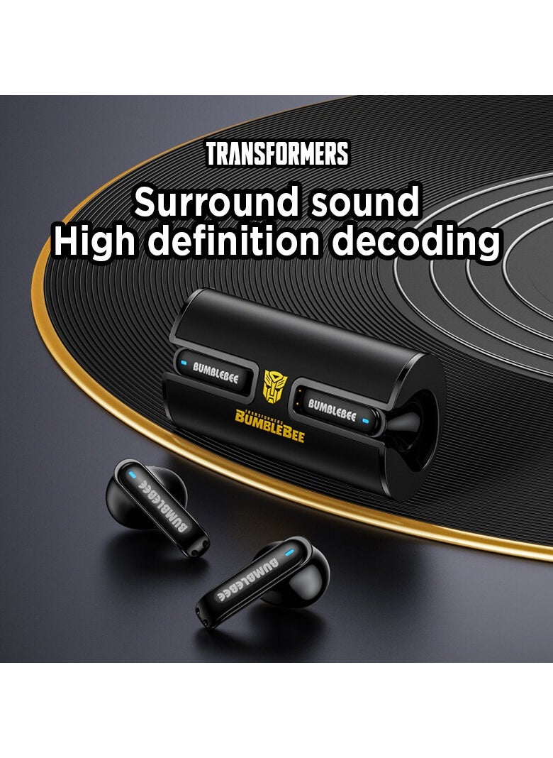 TRANSFORMERS - Transformers TF-T02 TWS Wireless Headset Bluetooth 5.3 Hot Rod Red Game Sports - Image 1