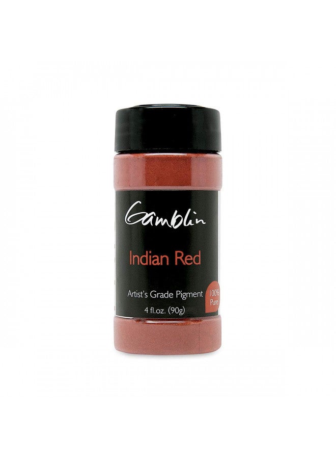 GAMBLIN Dry Pigment Color: Indian Red, Size: 3.17 oz
