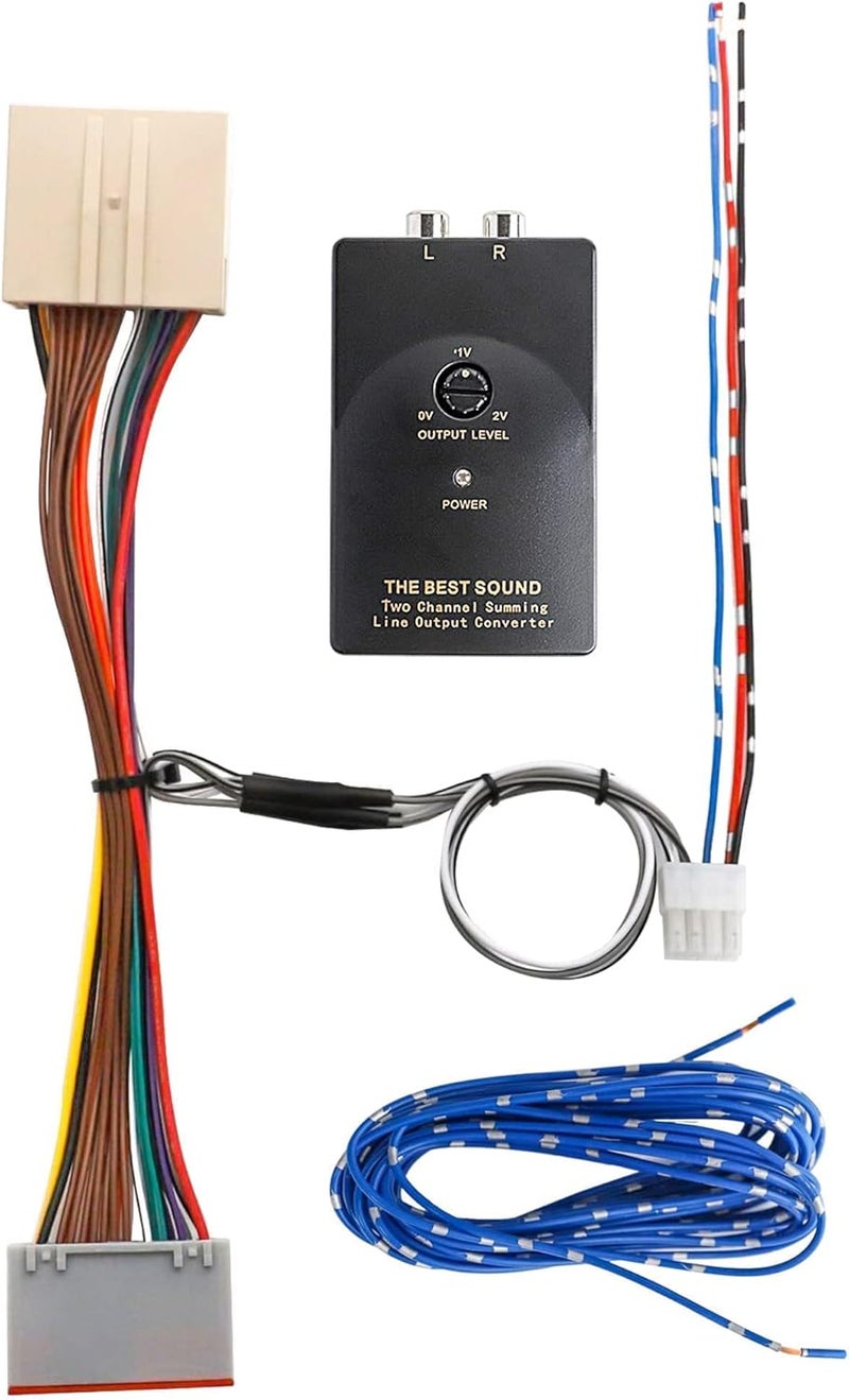 NuIth Factory Radio Add Amplifier Subwoofer Interface Adapter for Ford and Lincoln Vehicles - Image 1