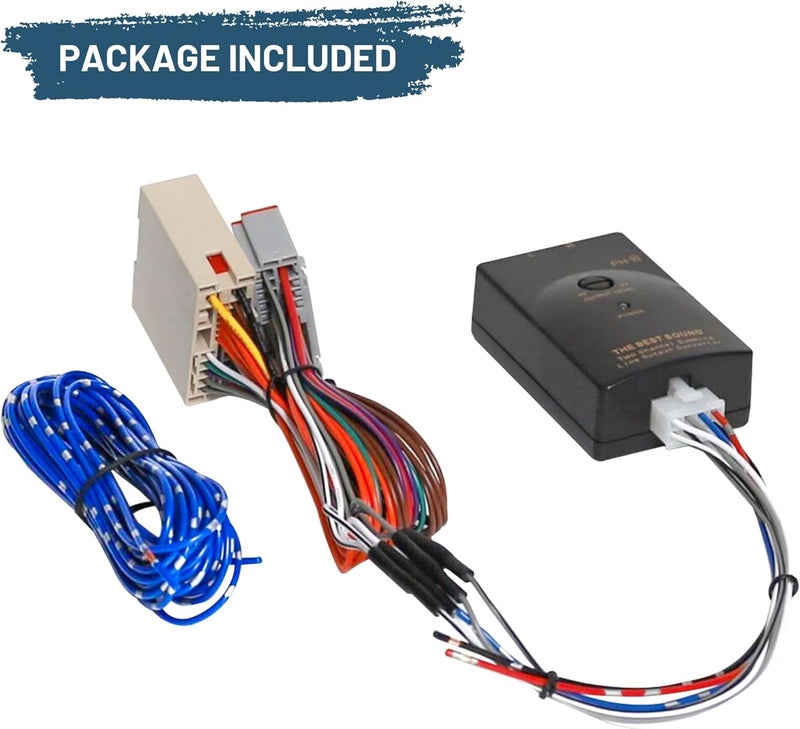 NuIth Factory Radio Add Amplifier Subwoofer Interface Adapter for Ford and Lincoln Vehicles - Image 5