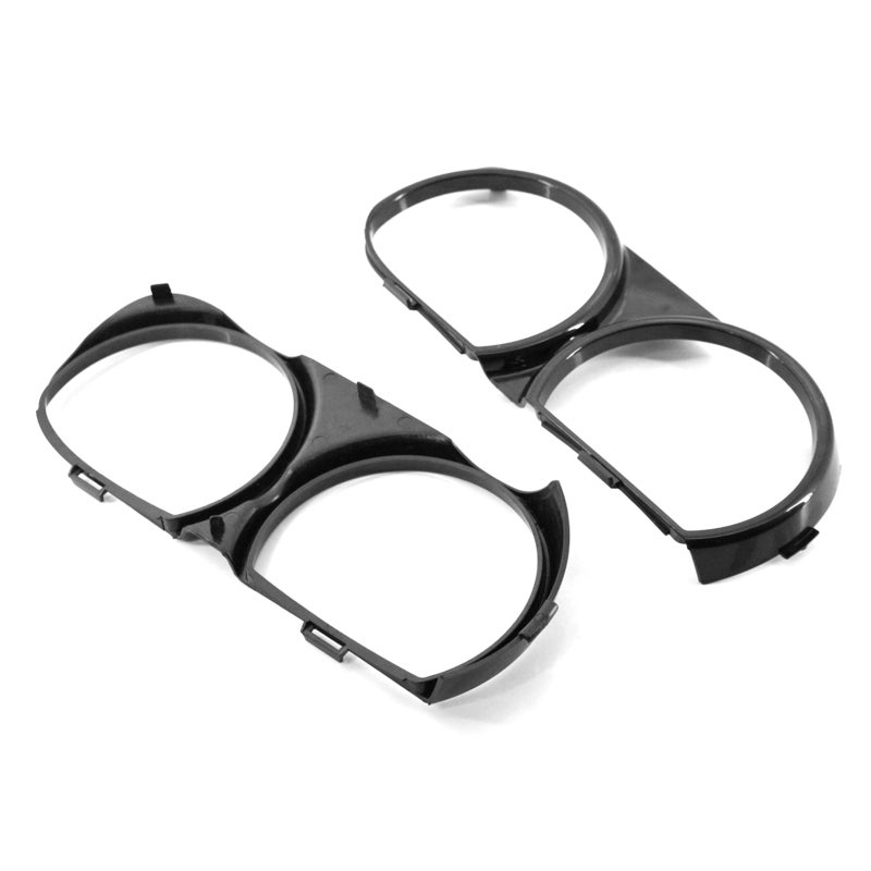 Front Lamp Bezel Trim 2pcs Transparent Exquisite Workmanship - Easy Installation Headlight Bezel Trim for Dodge Challenger 2015-2021 Left & Right - Image 5