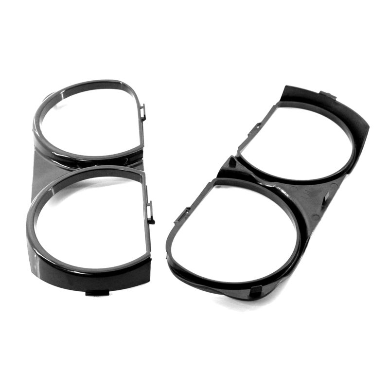 Front Lamp Bezel Trim 2pcs Transparent Exquisite Workmanship - Easy Installation Headlight Bezel Trim for Dodge Challenger 2015-2021 Left & Right - Image 4