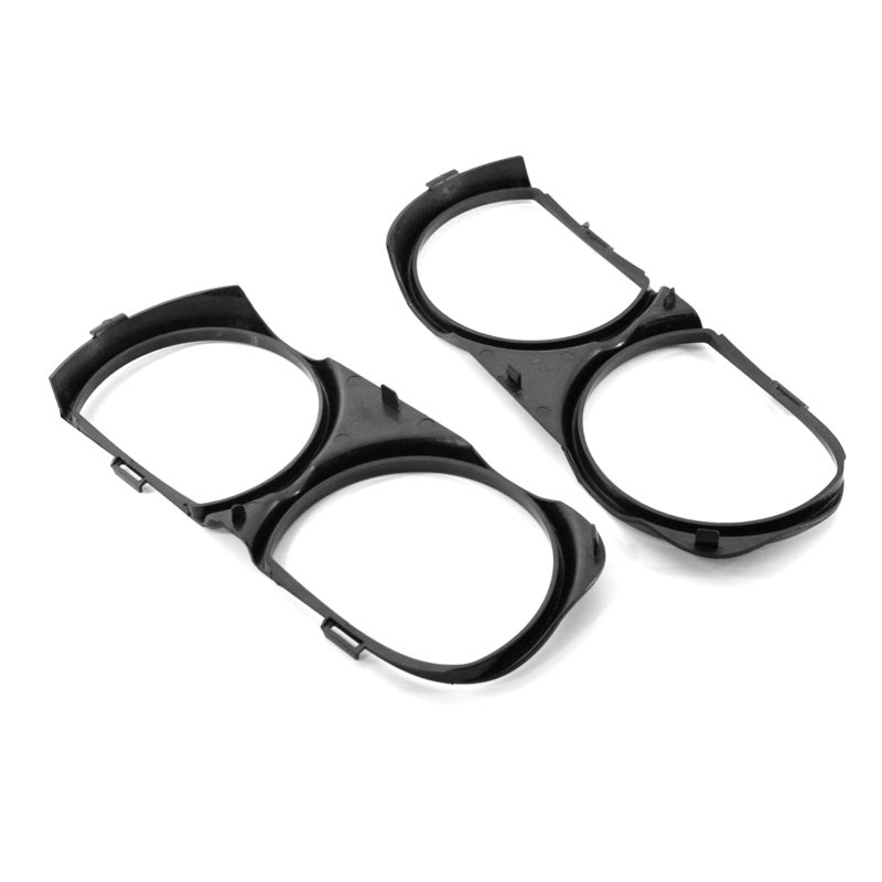 Front Lamp Bezel Trim 2pcs Transparent Exquisite Workmanship - Easy Installation Headlight Bezel Trim for Dodge Challenger 2015-2021 Left & Right - Image 1