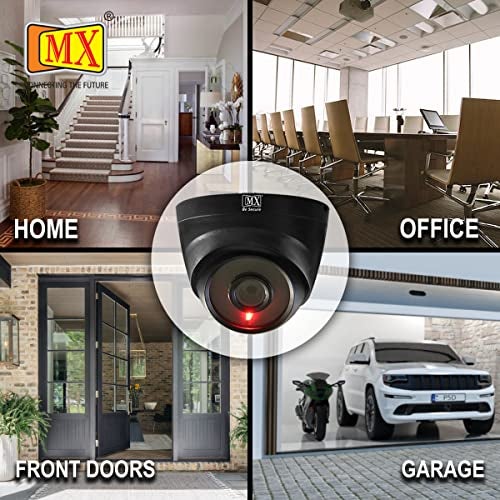 MX Dummy CCTV Camera Dome Camera (Fake Camera No Audio/No Video) with Battery Operated Red Led Light is Ideal for Home & Office (Battery Not Included) - Image 4