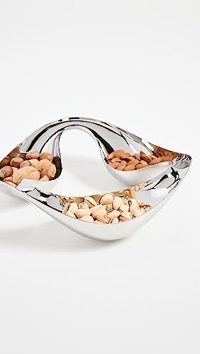 Georg Jensen Cobra Triple Snack Bowl, Stainless Steel - Image 2