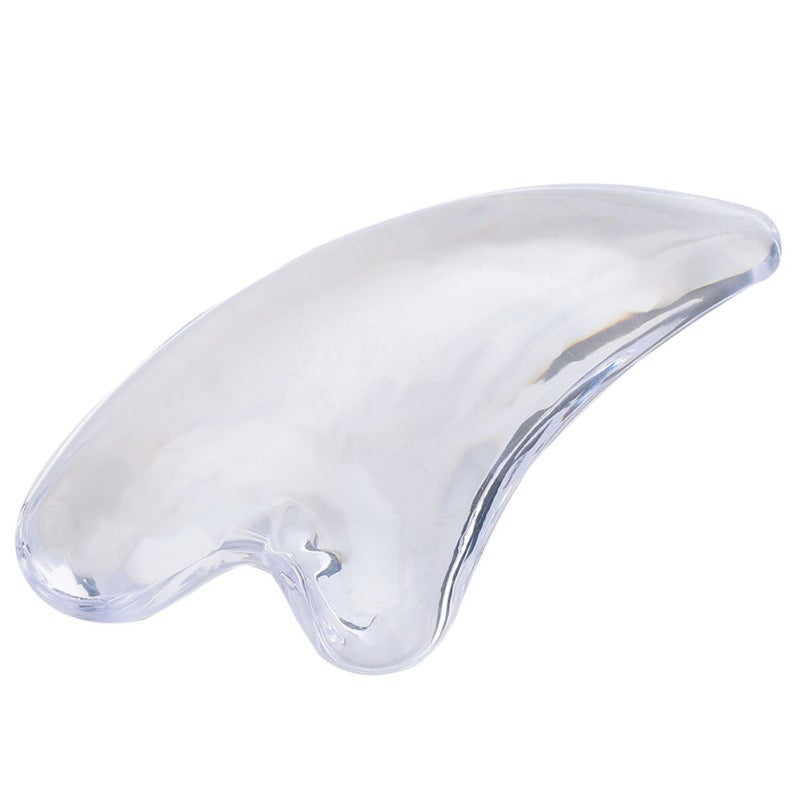 Resin Scraping Plate: 13 x 7 x 2cm Ergonomic Design - Smooth Skin-safe Surface Portable Massage Tool for Facial & Acupoint Massage - Image 2