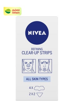 Nivea Nivea Refining Clear-Up Strips for All Skin Types, 6 Pcs 