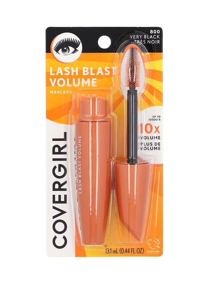 CoverGirl ماسكارا كوفر جيرل لاش بلاست فوليوم مقاومة للماء، لون أسود للغاية - Image 1