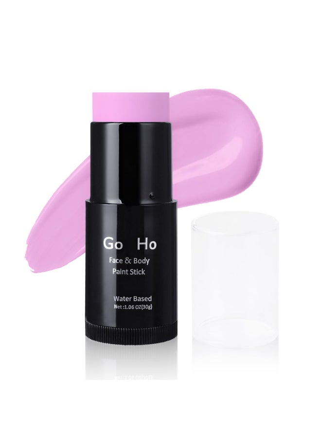 Go Ho Light Pink Face Body Paint StickWater Based Washable Face Paint StickNontoxic Fullcoverage Cream Light Pink Body Paint for Halloween Cosplay SFX Makeup - Image 2