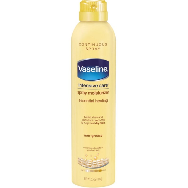 Vaseline Intensive Care Spray Lotion, Essential Healing, 6.5 oz