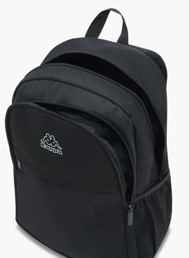 Kappa Colourblock Backpack with Adjustable Shoulder Straps - 45x31x14 cm