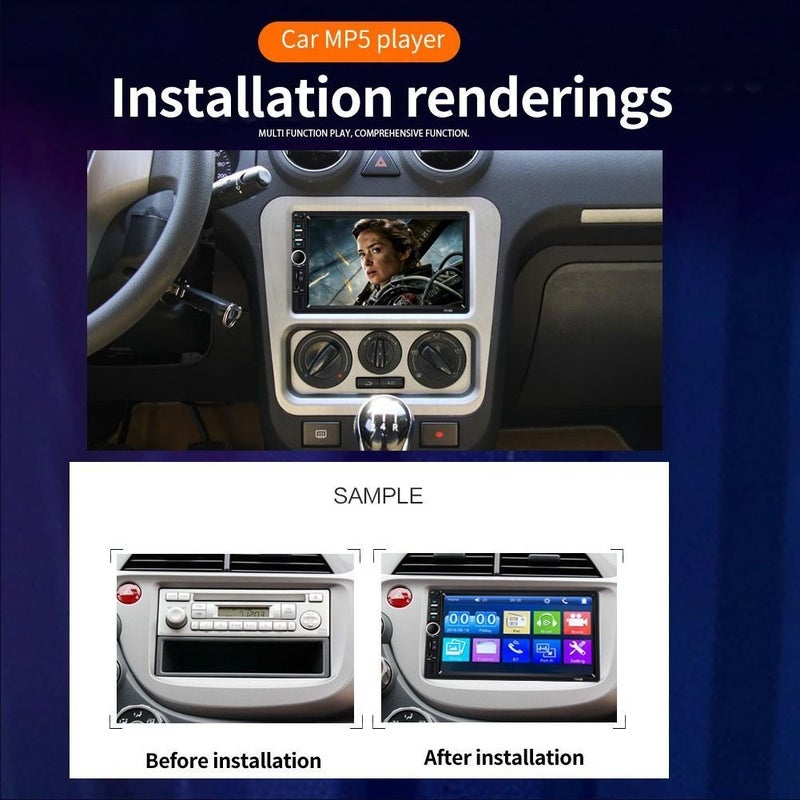 Popular 2 DIN Car Stereo with 7 Inch Screen, 2GB - Image 3