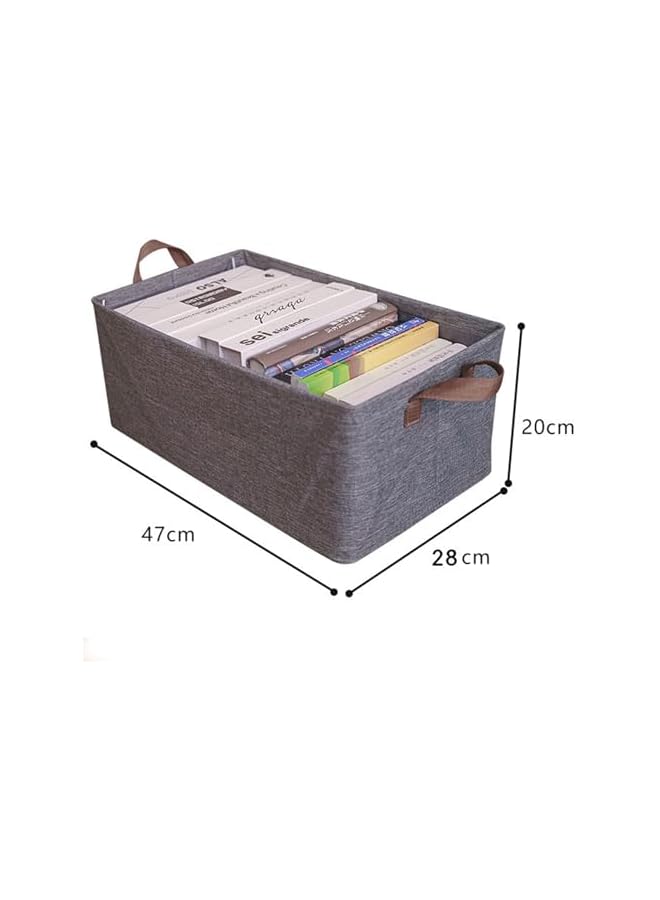 Green Tiger Large Capacity Clothes Storage Bins, Sturdy Foldable Stackable Drawer Closet Box with Handle, for organizing Clothing, Jeans, Toys, Books - Image 2