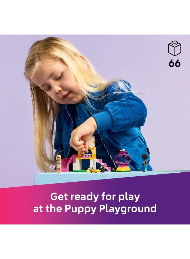 LEGO Friends Puppy Playground Toy With Pet Dog Figures 42665 (Age 4+, 66 Pieces) - Image 3