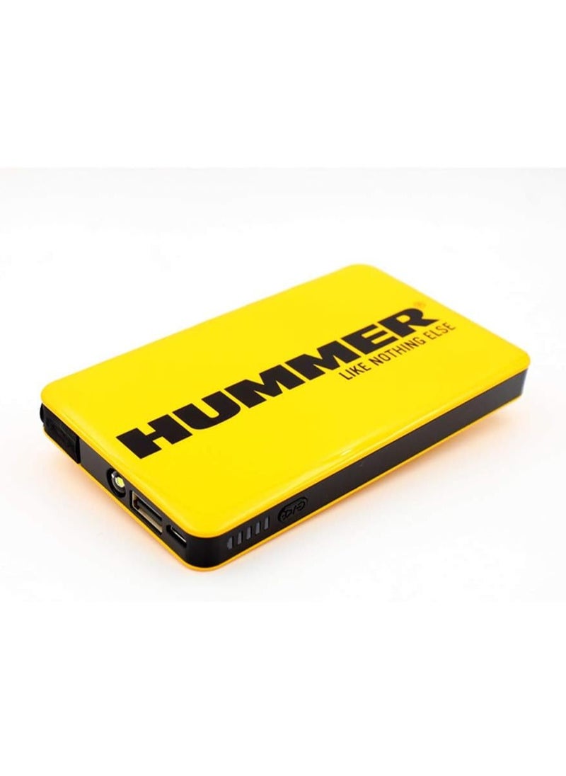 Hummer - HUMMER H3 Jump Starter 12V/150A/ with 6000 mAh USB-C Multifunctional Power Bank and  Led light with 3 modes - Image 1