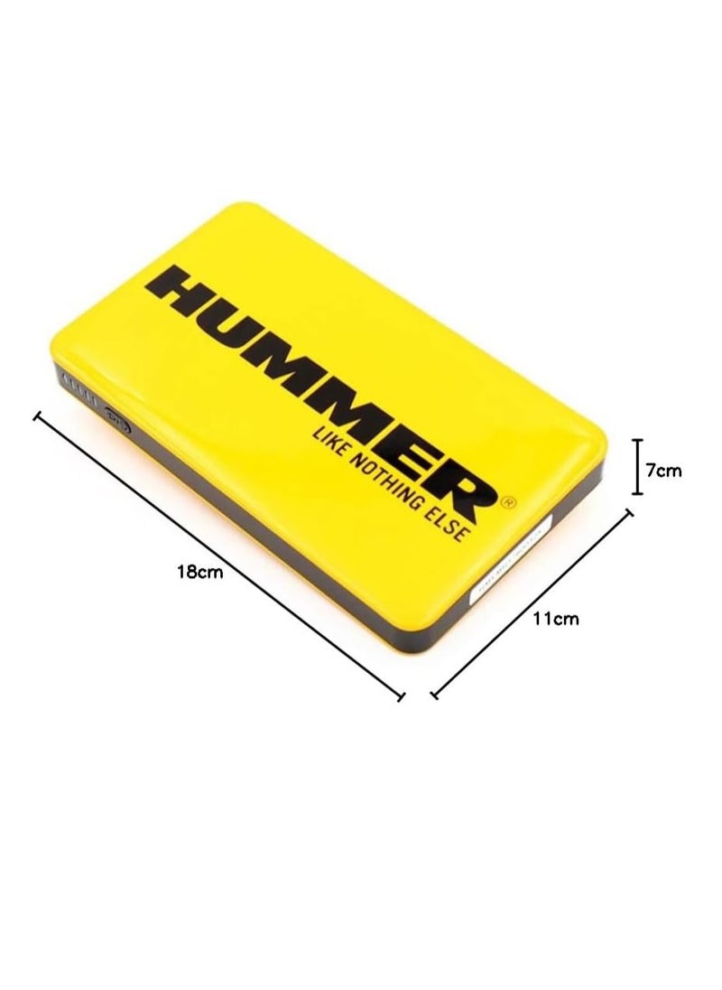 Hummer - HUMMER H3 Jump Starter 12V/150A/ with 6000 mAh USB-C Multifunctional Power Bank and  Led light with 3 modes - Image 1