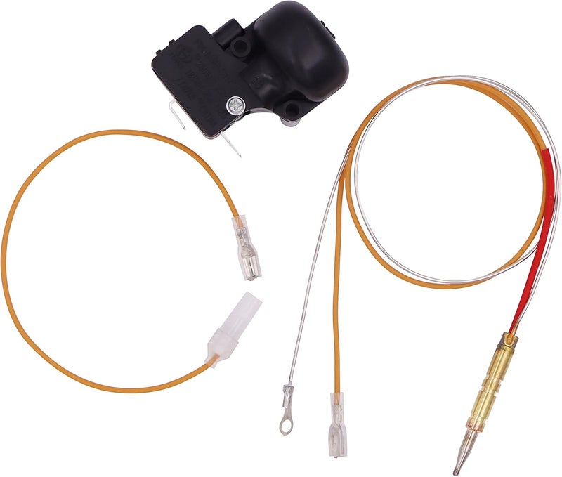 METER STAR Propane Tank Top Heater Safety Kit Replacement Parts, Gas Patio Heater Repair Parts, Faston Type Thermocoupler Assembly Kit and Fd4 Dump Switch Control - Image 1