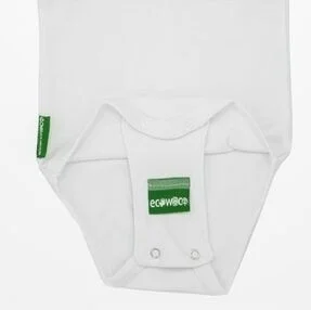 ايكووكو Organic Cotton Body Extension Apparatus with 2 Snaps 8.5 mm Single