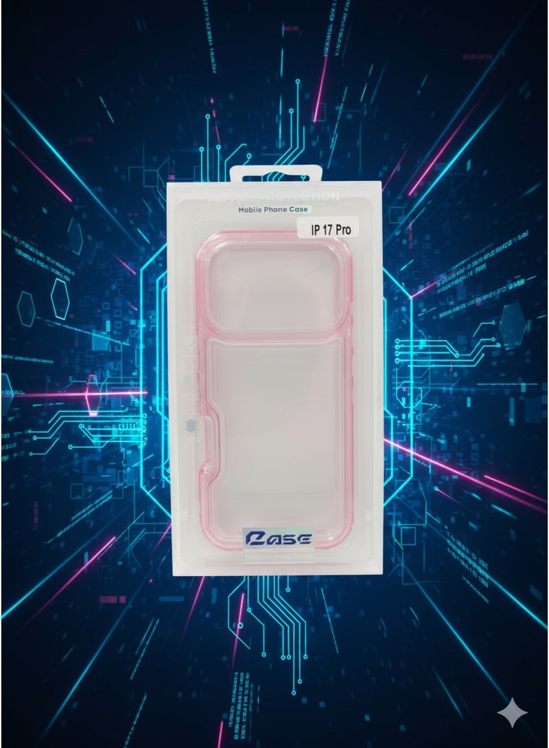 IPhone 17 Pro Protective Case – Shockproof, Anti-Scratch, Transparent Back Cover - Image 1