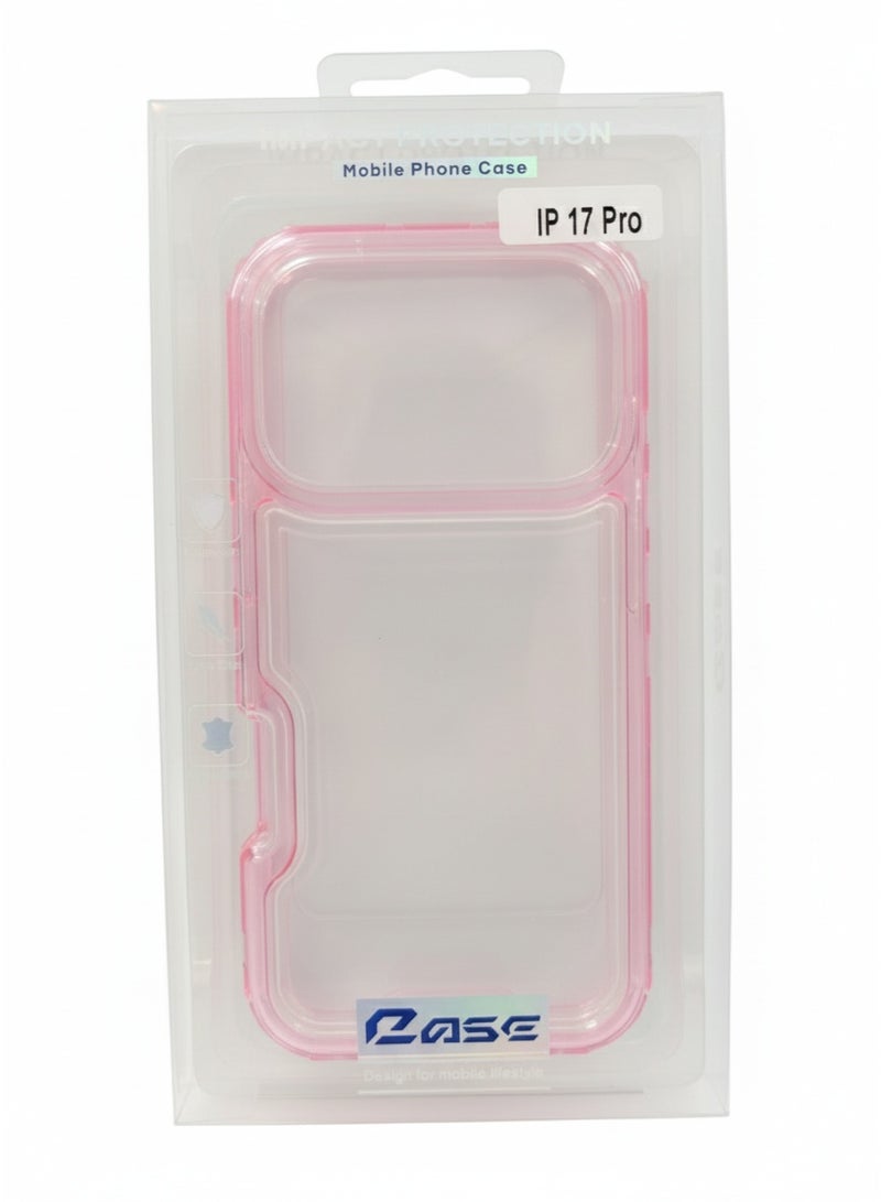IPhone 17 Pro Protective Case – Shockproof, Anti-Scratch, Transparent Back Cover - Image 3