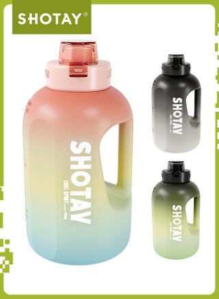 SHOTAY 1.5/2.0L Sports Water Bottles Half Gallon Motivational with Time Marker Removable Straw, BPA Free And Leakproof,  Big Water Jug  for Fitness, Gym, Sports And Camping. - pzsku/Z407B3FA63903655F1A25Z/45/_/1736606824/960bdfe1-680a-4353-bf70-af14d7d128f7