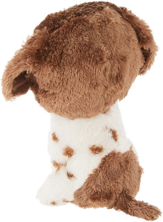 TY 2007517 Muddles Brown & White Dog Beanie Boo Stuffed Animal, Multicoloured, 15 cm - Image 2