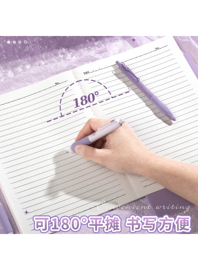 Kaba Bear Gradient High-value Notebook Student Eye Protection Soft Copy Notepad Fresh B5 Lined Notebook - Image 3
