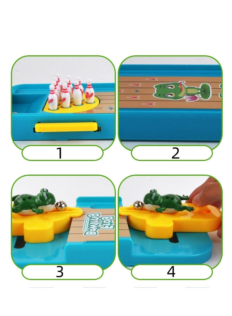 MIXDE Tabletop Mini Bowling Game Set Toddler Bowling Set - Image 3