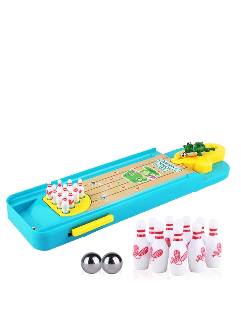 MIXDE Tabletop Mini Bowling Game Set Toddler Bowling Set - Image 1
