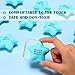 Chalyna 30 Pieces Motivational Star Stress Ball Quote Relief 22 Inch PU Foam Stress Toys Bulk Sensory Star Toy Gifts for Kids Teens Adults Relieve Anxiety Party SuppliesSky Blue - Image 4