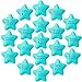 Chalyna 30 Pieces Motivational Star Stress Ball Quote Relief 22 Inch PU Foam Stress Toys Bulk Sensory Star Toy Gifts for Kids Teens Adults Relieve Anxiety Party SuppliesSky Blue - Image 2