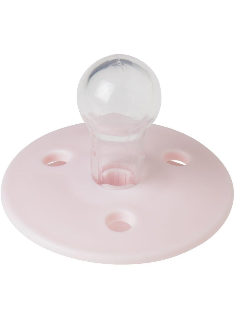 Mininor Round Pacifier Silicone 6 Months Spring Blossom