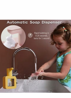 Automatic Soap Dispenser,  Cat Touchless Soap Dispenser with Night Light,400ml Kids Soap Dispenser,Rechargeable Wall Mounted Soap Dispenser for Kitchen, Bathroom, School, Office - pzsku/Z407B75719B908E5F5C34Z/45/_/1717053158/9f23d81e-9d1e-4c72-8d92-48515f7515eb