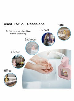 Automatic Soap Dispenser,  Cat Touchless Soap Dispenser with Night Light,400ml Kids Soap Dispenser,Rechargeable Wall Mounted Soap Dispenser for Kitchen, Bathroom, School, Office - pzsku/Z407B75719B908E5F5C34Z/45/_/1717053163/2c5a2042-a59e-429d-b9af-e626b4c9d68e