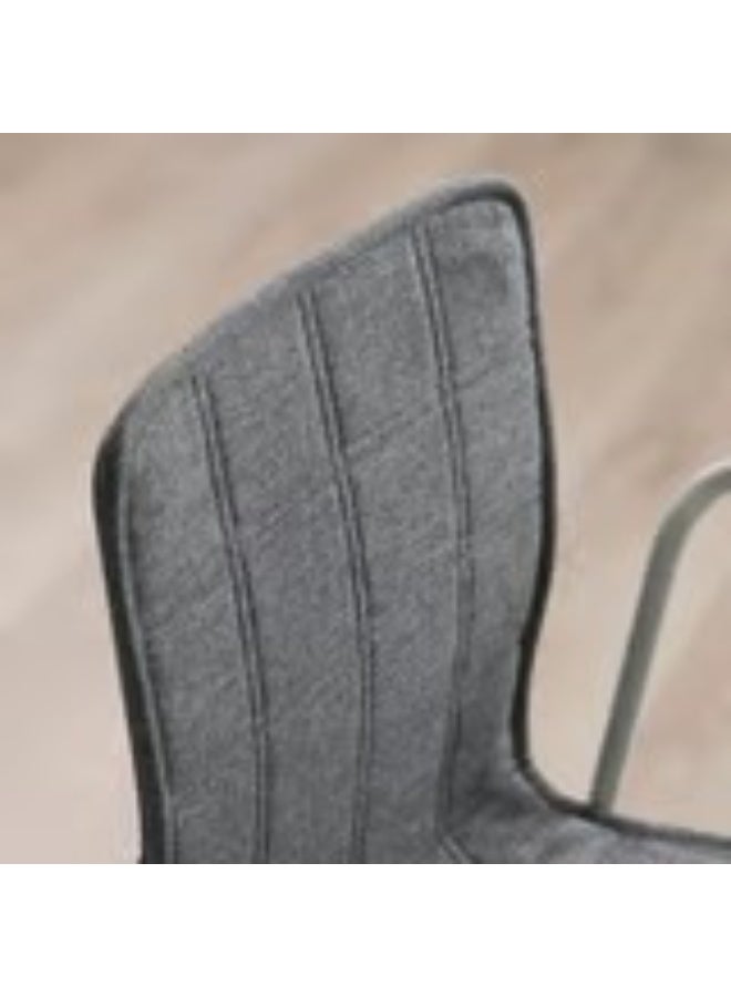 غطاء كرسي رمادي متوسط - Image 4
