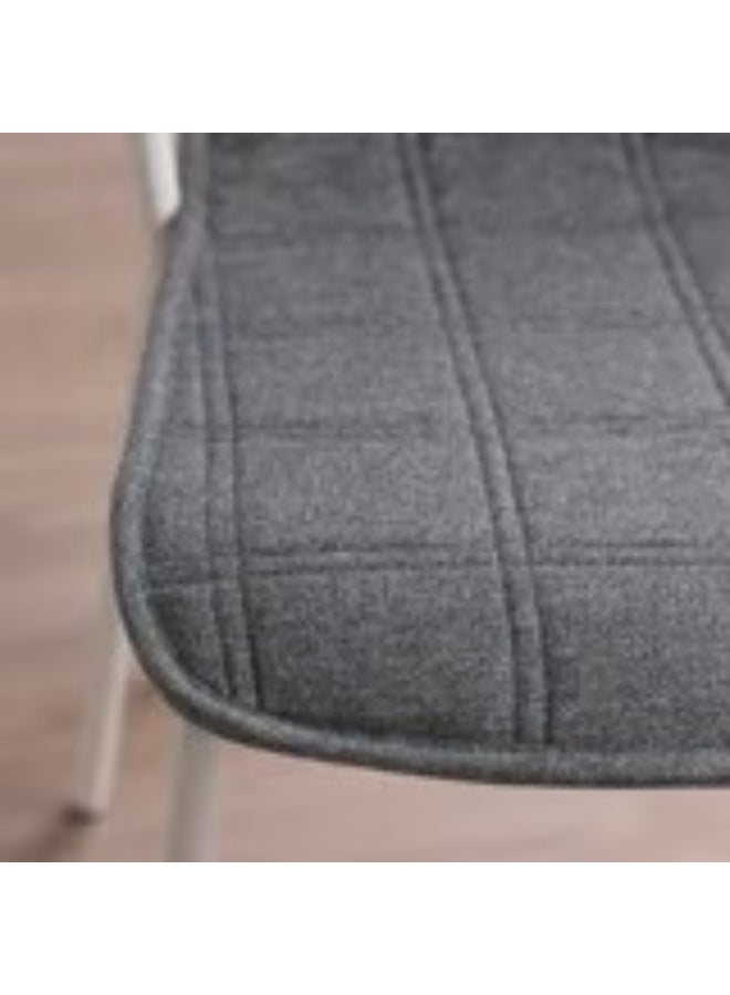 غطاء كرسي رمادي متوسط - Image 2