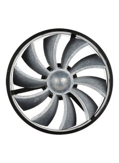 NIBEMINENT Universal Fuel Gas Saver Air Filter Intake Single / Double Supercharger Turbine Turbo Fan  - Image 3