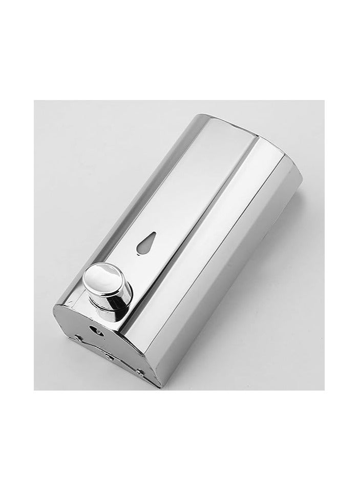 Stainless Steel Kitchen Soap Dispenser Wall Mounted Pressure Hotel Bathroom Shower Gel Shampoo Bottles - Image 4