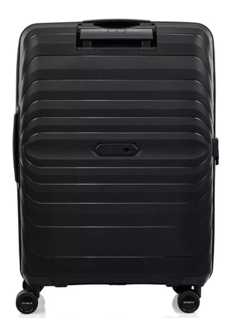 Samsonite 75 Octolite Neo Suitcase Check-In Size 75 cm / 28 inch, 4 Spinner Wheels, Polypropylene, Black|TSA Combination Lock|Expandable|Anti-Theft Secuirty Zipper|Inner Mesh Pocket - 3 Years International Warranty  | Best Price UAE