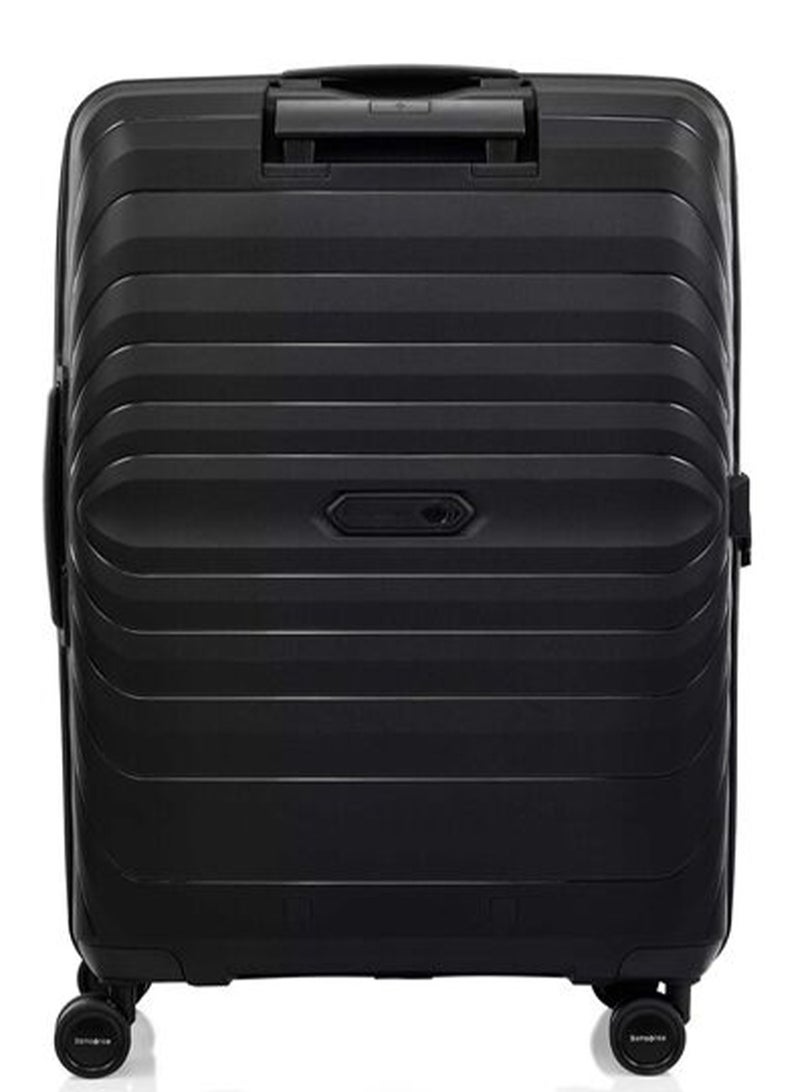 Samsonite Octolite Neo Suitcase Check-In Size 75 cm / 28 inch, 4 Spinner Wheels, Polypropylene, Black|TSA Combination Lock|Expandable|Anti-Theft Secuirty Zipper|Inner Mesh Pocket - 3 Years International Warranty - Image 3