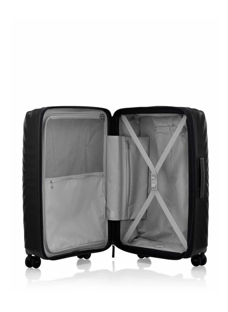 Samsonite 75 Octolite Neo Suitcase Check-In Size 75 cm / 28 inch, 4 Spinner Wheels, Polypropylene, Black|TSA Combination Lock|Expandable|Anti-Theft Secuirty Zipper|Inner Mesh Pocket - 3 Years International Warranty  | Best Price UAE