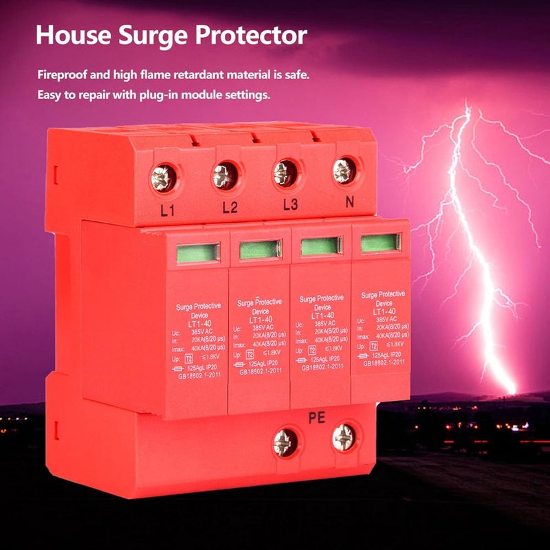 جهاز مانع الصواعق لحماية النظام الكهربائي المنزلي - Image 3