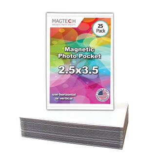 Magtech Magnetic Photo Pocket Picture Frame White Holds 25 x 35 Inches Photos 25 Pack Made in the USA 12325 - pzsku/Z407BDA2A884B1FB76107Z/45/1750417494/b284d305-7d1e-4a0e-8708-f56cccacea0f