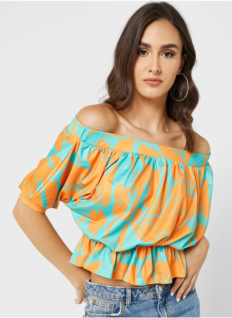 Ginger Off Shoulder Top