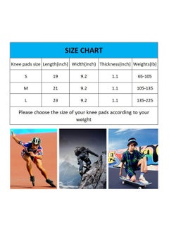 SYOSI 1 Pair Men's Women's Adjustable Knee Pads, Anti-Bump Knee Pads for Volleyball, Dance, Sports, M  - Image 4