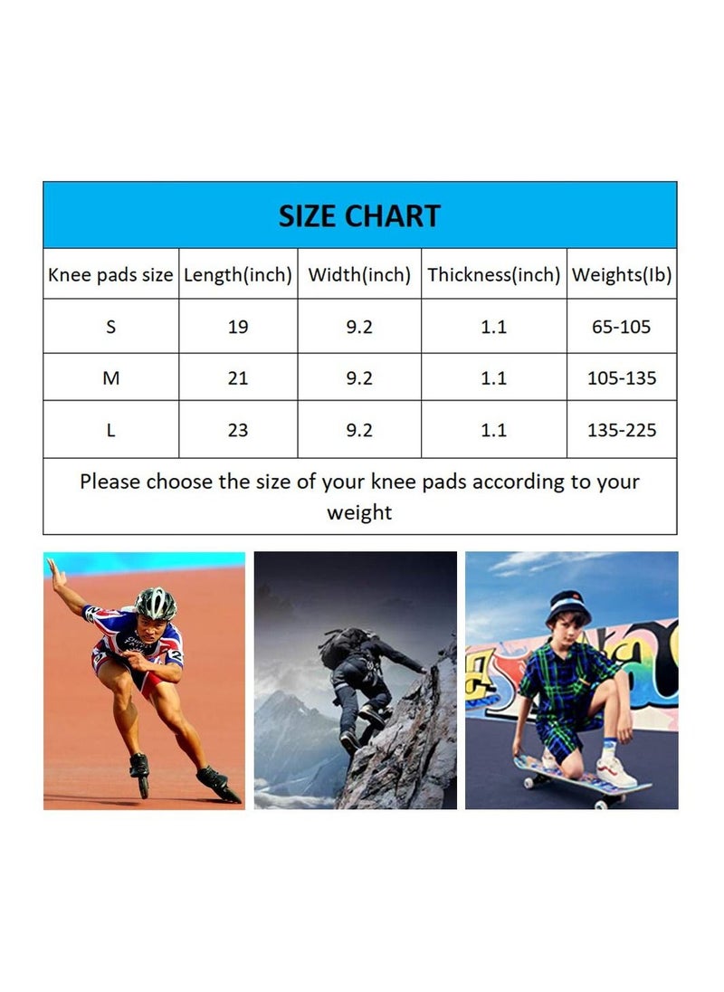 SYOSI 1 Pair Men's Women's Adjustable Knee Pads, Anti-Bump Knee Pads for Volleyball, Dance, Sports, M  - Image 4