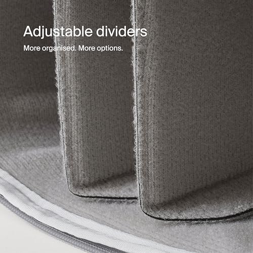 Urth حقيبة إدخال كاميرا أورث نوريتي - لكاميرات DSLR والعدسات، مقاومة للعوامل الجوية + معاد تدويرها (أسود) - Image 5